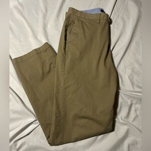 NAUTICA TAILOR FIT BEACON PANT STRETCH KHAKI CHINO SZ: 33 X 32